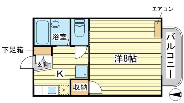 ルネ・ラリック　B棟の物件間取画像